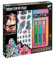 TOTUM MONSTER HIGH kūrybinis nagų, kūno, plaukų puošybos rinkinys, 560109