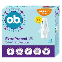 O.B._Extra Protect Super Plus tamponai, 42 vnt.