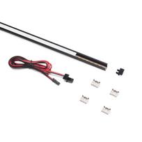 Pyxis įleidžiamas LED šviestuvas 8W (24V DC), ilgis 2,9 m, 4000K, aliuminis ir plastikas