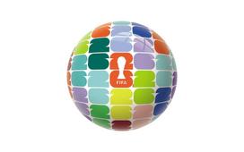 MONDO FIFA World Cup futbolo kamuolys, 14 cm, 5711