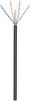 Goobay 77625 networking cable, black, 100 m, Cat6 U/UTP (UTP)