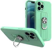 Telefono dėklas Hurtel Ring Case, Apple iPhone 12 mini, mėtinė (mint) sp.