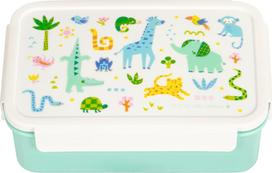 A Little Lovely Company - Bento lunch box - Jungle - 22 x 7 x 14.5 cm