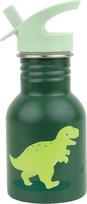 A Little Lovely Company - Little stainless steel drink bottle - Dinosaur - 7 x 17 x 7 cm