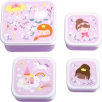 A Little Lovely Company - Lunch & Snack Box Set - Princesses