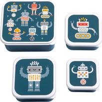 A Little Lovely Company - Lunch & Snack Box Set - Robots