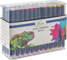 Nassau - Round dual markers (48 pcs) (AR0105/23GE)