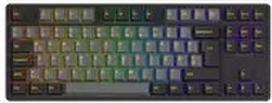 No Name AKKO Black & Gold 5087S Gaming Tastatur, RGB – Akko V3 Cream Yellow Pro Switches, ISO DE, schwarz & gold