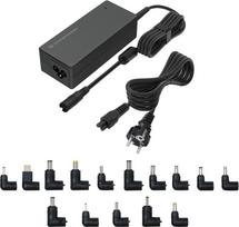 No Name Conceptronic OZUL08B15 90W Universal Laptop Charger, 15 Charging Tips incl.