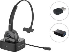 No Name Conceptronic POLONA Wireless Bluetooth Headset with Charging Dock & Bluetooth USB Audio Adapter