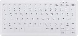 No Name Contour Design Active Key Contour ClassicClean Medical Keyboard IP68 Mini Wired White DE C4110