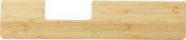 No Name Contour Design The Slim wrist rest, Bamboo Natural