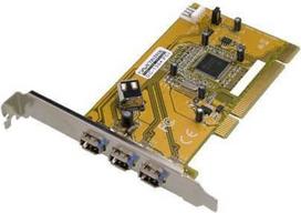 No Name Dawicontrol PCI Card PCI-e  DC-1394  Firewire retail