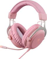 No Name Deltaco Gaming GAM-030-P headphones/headset Wired Head-band USB Type-A Pink