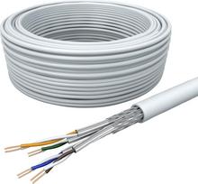 No Name Draka Laying Cable UCHOME SS26, Cat 7, S/FTP, PiMF, white, 100m Ring