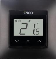 No Name ENGO Controls E55-B - Internetowy, podtynkowy regulator temperatury do ramki 55x55, Wi-F