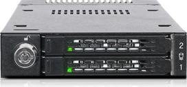 No Name Icy Dock ToughArmor MB834M2K-B SSD enclosure Black M.2