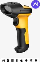 No Name Inateck P6-AI Handheld bar code reader 1D Laser Black, Yellow