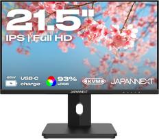 No Name JAPANNEXT JN-I215FLFHSP-C65W computer monitor 54.6 cm (21.5") 1920 x 1080 pixels Full HD LCD Black