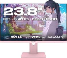 No Name JAPANNEXT JN-I238FHD120F-HSP-PK computer monitor 60.5 cm (23.8") 1920 x 1080 pixels Full HD LCD Pink