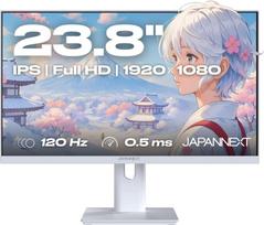No Name JAPANNEXT JN-I238FHD120F-HSP-W computer monitor 60.5 cm (23.8") 1920 x 1080 pixels Full HD LCD White