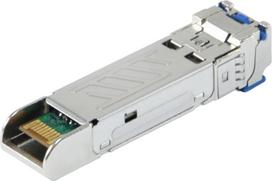 No Name LevelOne 2.5Gbps Single-mode Industrial SFP Transceiver, 2km, 1310nm, -40°C to 85°C