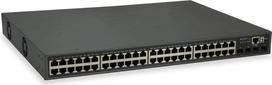 No Name LevelOne 52-Port L3 Lite Managed Gigabit PoE Switch, 4 x 10GbE SFP+, 48 PoE Outputs, 400W PoE Power Budget