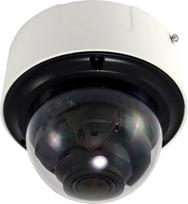 No Name LevelOne GEMINI Fixed Dome IP Network Camera, 2-Megapixel, H.265, 60fps HFR, 4.3X Optical Zoom, IR LEDs, Indoor/Outdoor