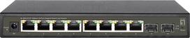 No Name LevelOne Hilbert 10-Port Gigabit Smart Lite Switch, 8 x Gigabit RJ45, 2 x Gigabit SFP