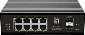 No Name LevelOne IGP-1031 network switch Gigabit Ethernet (10/100/1000) Power over Ethernet (PoE) Black
