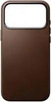 No Name NOMAD Traditional Leather Case - skórzane etui do iPhone 17 Pro Max kompatybilne z MagSafe (brown)