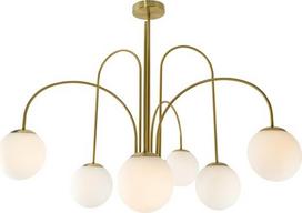 No Name Pendant light KAFF 6XE27 gold