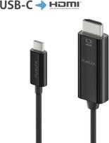 No Name PureLink USB-C to HDMI Cable, Active 4K 1.0m, Black