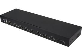 No Name RealPower 284513 serial converter/repeater/isolator USB 2.0 RS-232 Black