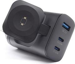 No Name RealPower 450476 mobile device charger Power bank, Smartwatch, Tablet Black AC Wireless charging Fast charging Indoor