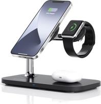No Name RealPower ChargeAIR Mag Smartphone, Smartwatch, Tablet Black USB Wireless charging Indoor