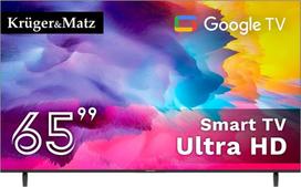 No Name Telewizor Kruger&Matz 65" UHD Google TV 5.0  DVB-T2/T/C  H.265  HEVC