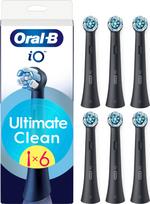 Oral B - iO Series Ultimate Clean Replacement Brush Heads - Black - 6 count
