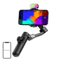AOCHUAN X Pro Gimbal with RGB Lighting (Black), Gimbal AOCHUAN X Pro z oświetleniem RGB (czarny)