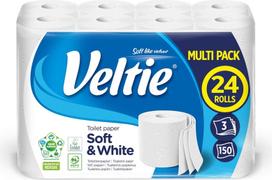 Veltie POPIER TUALET VELTIE SOFT&WHITE 24RUL