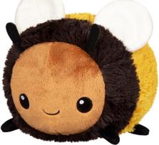 Pliušinis žaislas SQUISHABLE Mini Squishable Fuzzy Bumblebee, 17 cm