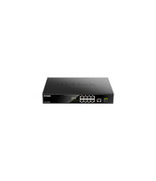D-Link | 10 Gigabit port Switch with PoE | DGS-1010MP | Unmanaged | Desktop / Rackmount | Gigabit Ethernet (copper) ports quanti