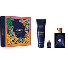 Versace Dylan Blue Eau de Toilette 100ml + Eau de Toilette 5ml + Shower Gel 150ml | 311014 | 8011003907007
