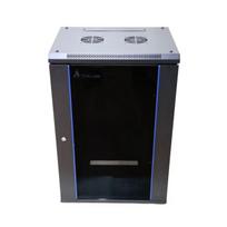 Extralink 19" 15U 600x450 mm sieninė spinta Juoda