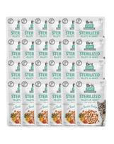 BRIT CARE Fillets in Gravy Pouch Sterilized Tender Turkey 24x85g su kalakutiena sterilizuotoms katėms