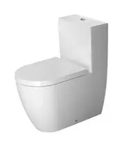 Duravit ME by Starck - Pastatomas unitazas su kombinuotu rėmu, Vario išleidimo anga, su WonderGliss, Alpine White 21700900001