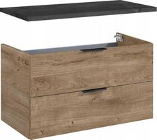 Pakabinama vonios spintelė Frame, canela oak sp., 38.6 cm x 79.6 cm x 53 cm