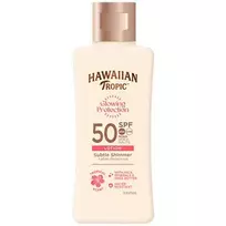 Hawaiian Tropic Glowing Protection Sun Lotion Mini SPF 50 – Saulės kremas, 75 ml