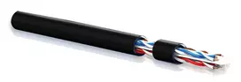 Inca ICAT6-500S tinklo kabelis Juoda 500 m Cat6 U/UTP (UTP)