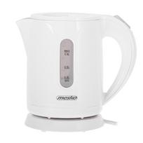 Mesko | Kettle | MS 1376 | Electric | 850 W | 0.8 L | Plastic | 360° rotational base | White